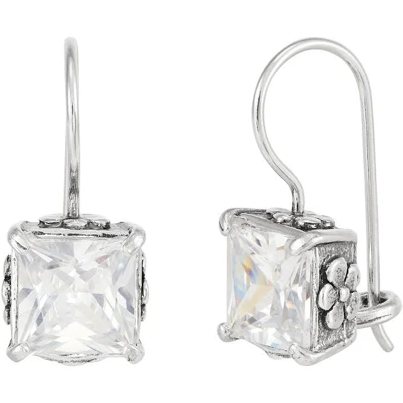 accessory Silpada Crystal Clear Sterling Silver Cubic Zirconia Drop Earrings Silpada $80
