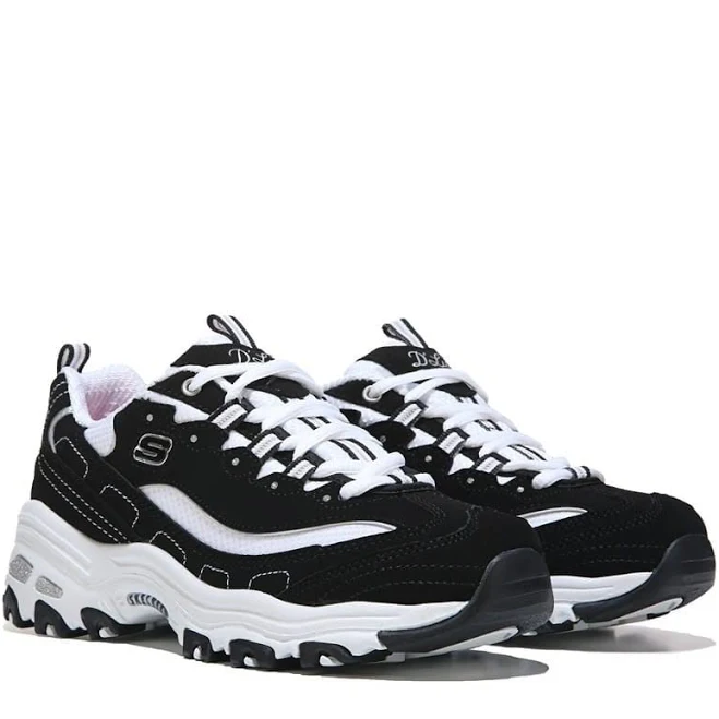 shoes Skechers Women's D'Lites Biggest Fan Sneaker Famous Footwear $69.99