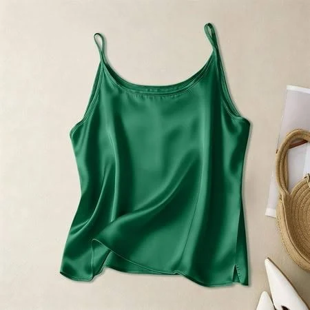 top Spaghetti Strap Cami Top Walmart - SUNVIT Fashion $11.56