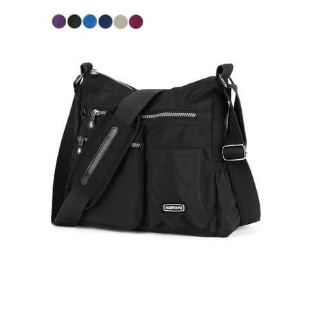 bag Spencer Women's Nylon Crossbody Shoulder Bag with Multiple Pockets Walmart - Spencer Happucation Inc $17.88