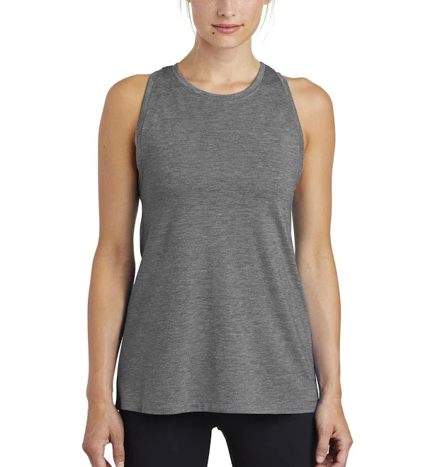 top Sport-Tek Women's PosiCharge Tri-Blend Wicking Tank Top ApparelShopUSA $8.83