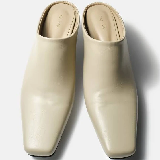 shoes Square Toe Mule Heels SourceUnknown $105