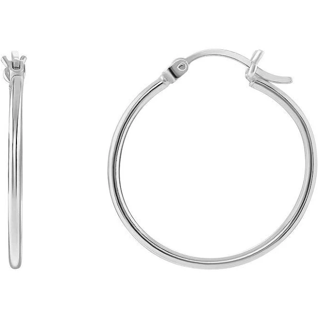 accessory Sterling Silver Primrose Hoop Earrings Kohl's $26