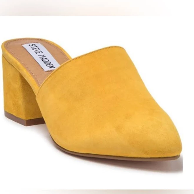shoes Steve Madden Superior Mustard Suede Women's Shoes 10 Poshmark $55