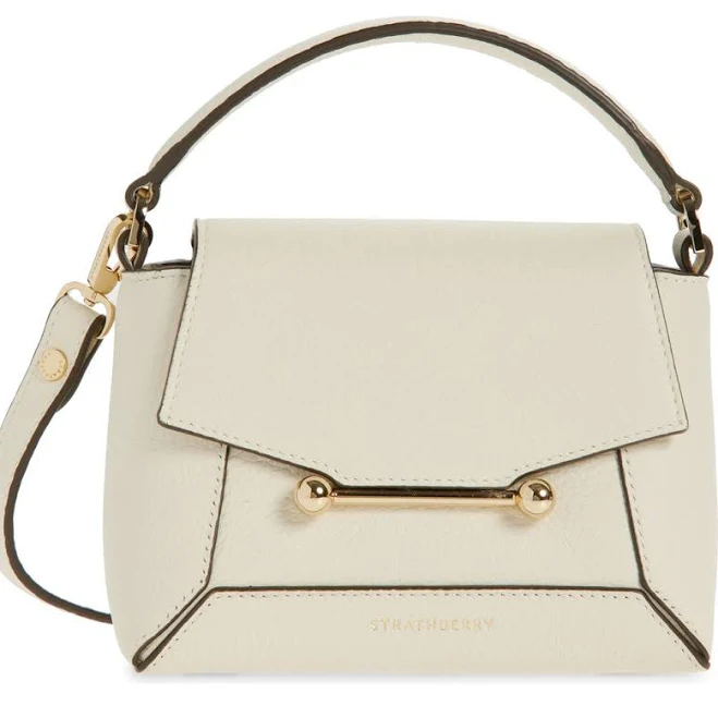 bag Strathberry Mosaic Nano Leather Top-Handle Bag Nordstrom $595