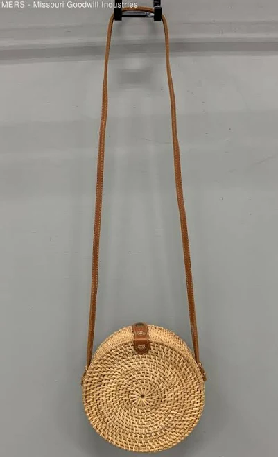 bag Stylish Round Woven Straw Crossbody Bag with Tassels (Stylish) eBay - mersgoodwill_collectibles $9.99