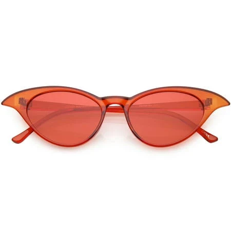 accessory Sunglass LA Women's Translucent Retro Cat Eye Sunglasses Walmart - zeroUV $11.99