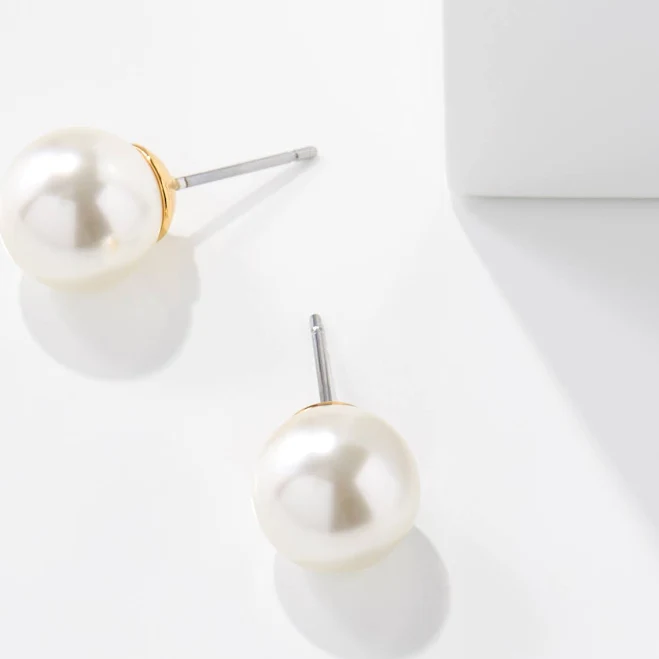 accessory Talbots Women's Classic Pearl Stud Earrings Talbots $17.7