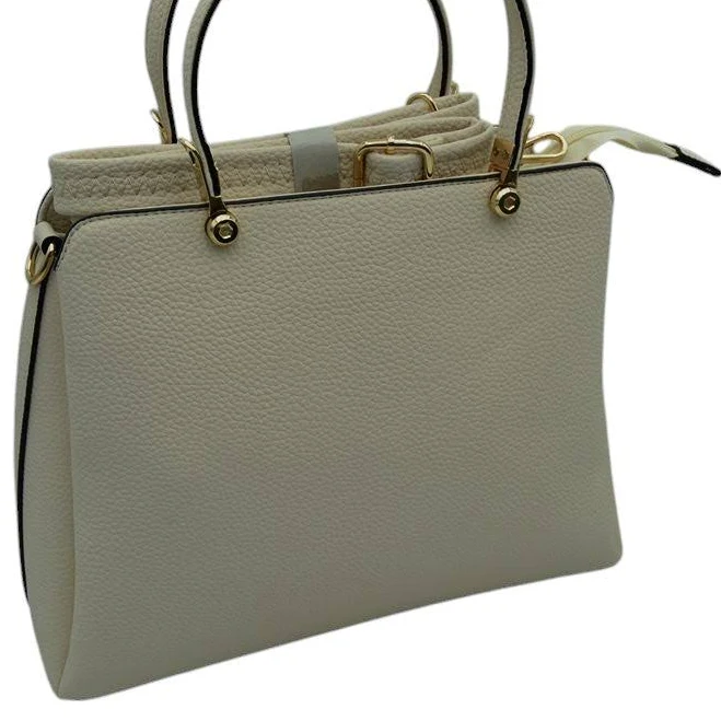 bag Textured Faux Leather Top Handle Tote Bag Madeline Love $65