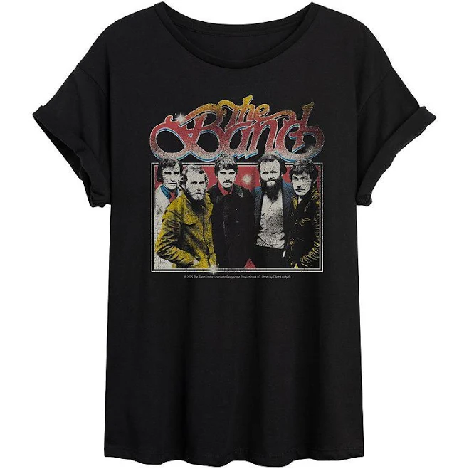 top The Band Distressed Oversized Tee Kohl's $22.39