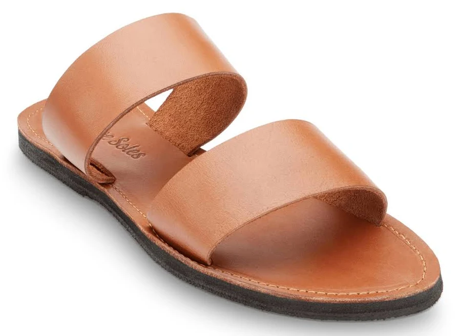 shoes The Ophelia Leather Slide Sandal ourCommonplace $90