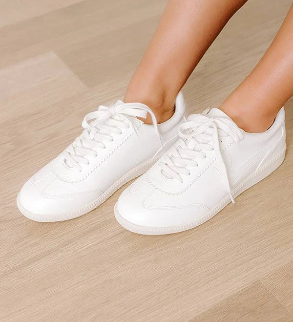 shoes The Remi Faux Leather Sneaker Impressions Boutique $64