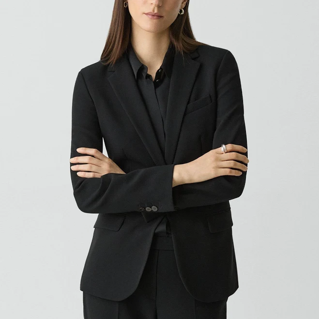 outerwear Theory Women's Admiral Crepe Staple Blazer Theory $495