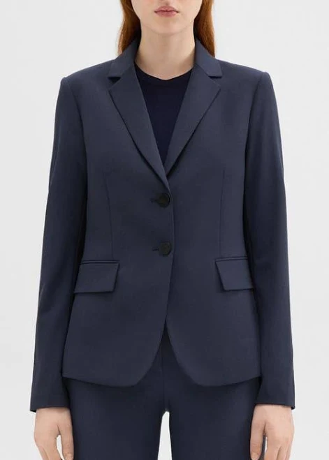 blazer Theory Women's Carissa Blazer In Good Wool Nordstrom $455
