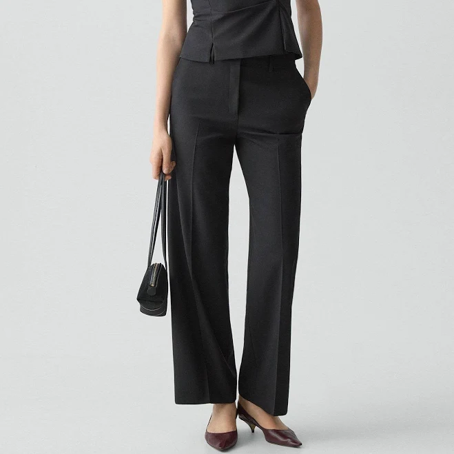 bottoms Theory Women's Classic Straight Wool Pants Theory $285