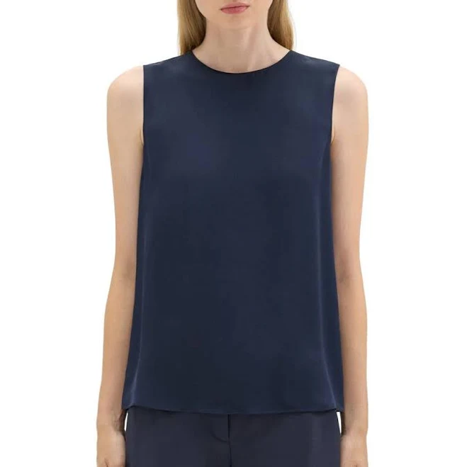 blouses Theory Women's Silk Sleeveless Top Nordstrom $195