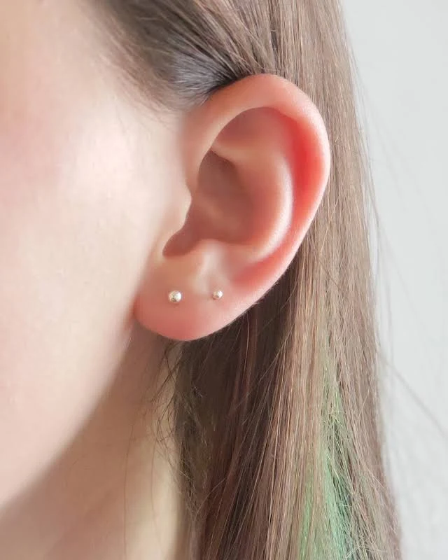 accessory Tiny Ball Stud Earrings Etsy - ShopStudioBlue $14.4