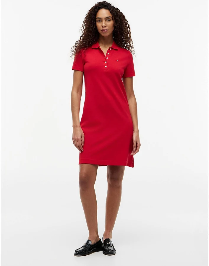 dress Tommy Hilfiger Women's Classic Fit Stretch Cotton Polo Dress Tommy Hilfiger $39.99