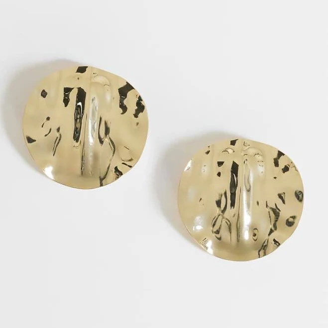 accessory Topshop Chantal Large Statement Disc Earrings ASOS $23