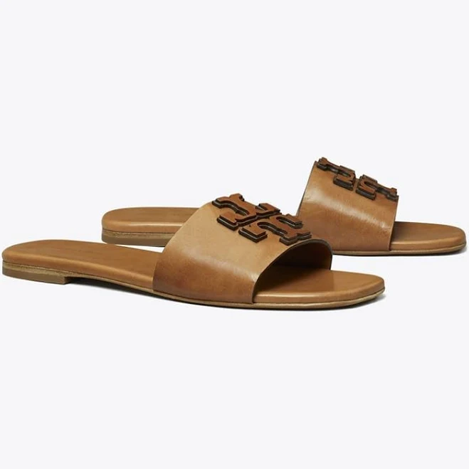 shoes Tory Burch Women's Ines Flat Slide Sandals Tory Burch $250