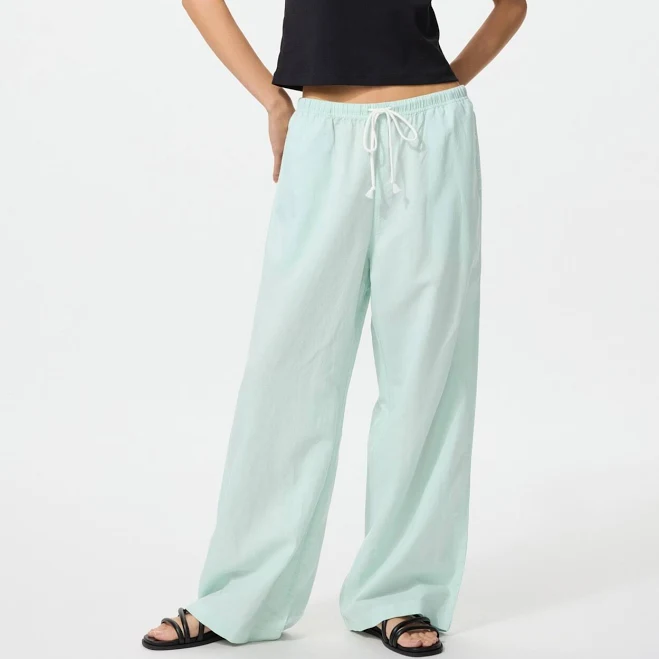 pants UNIQLO Women's Linen Blend Easy Pants uniqlo.com/us $39.9
