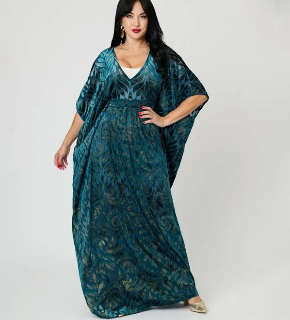 dress Unique Vintage Burton Jacquard Caftan Unique Vintage $118