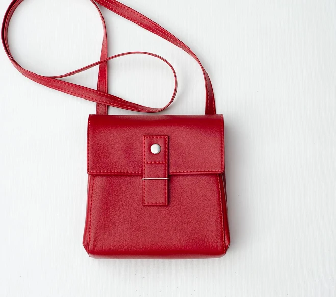 bag Vegan Leather Square Flap Crossbody Bag Etsy - GoodMoodMoon $45