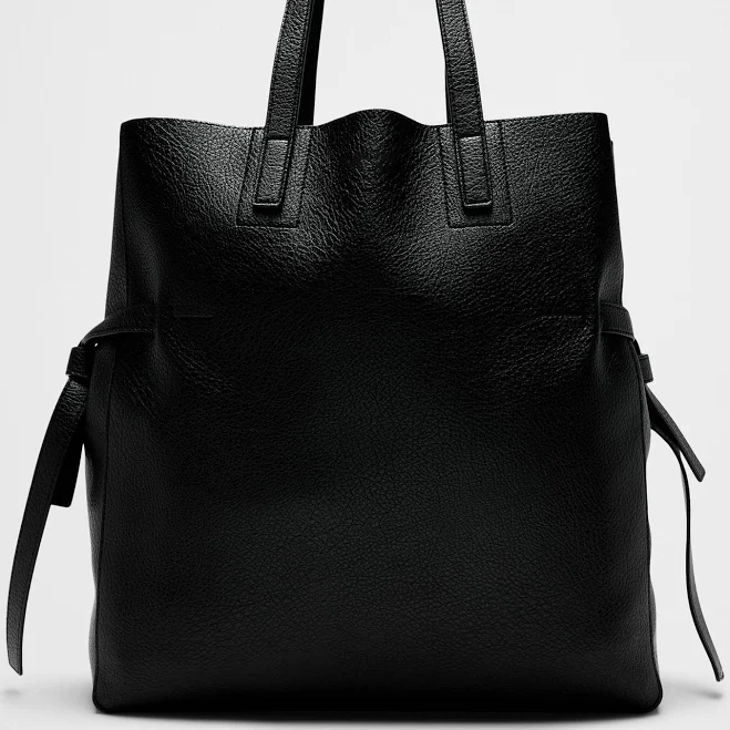 bag Vegan Leather Tie-Side Tote Banana Republic Factory $63