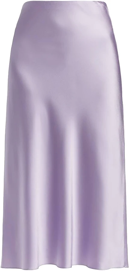 skirt Veronica Beard Women's Clover Satin Midi-Skirt Saks Fifth Avenue $179.2