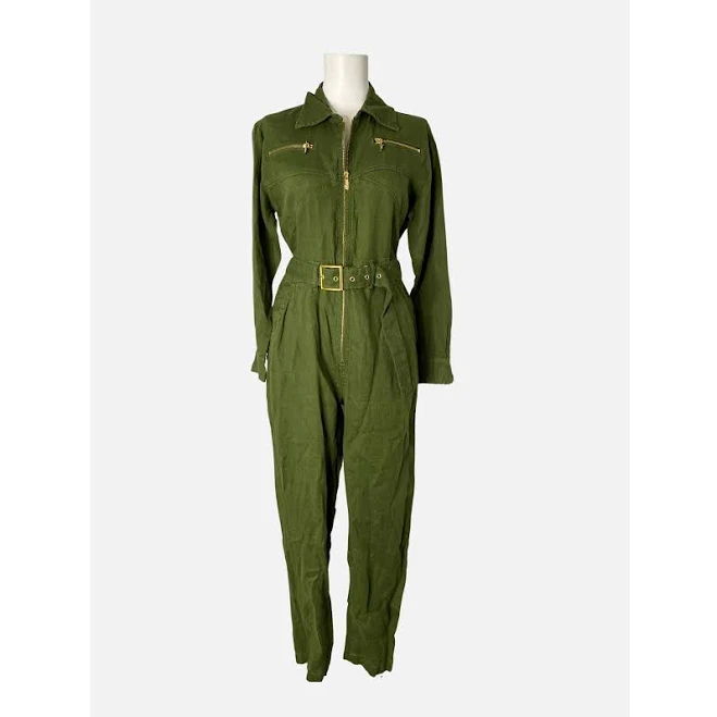 jumpsuit We Wore What Women's Linen Belted Jumpsuit Poshmark $70