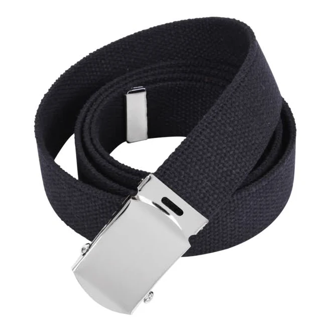 belt Web Belt with Silver Buckle Redzone Shop $8.99