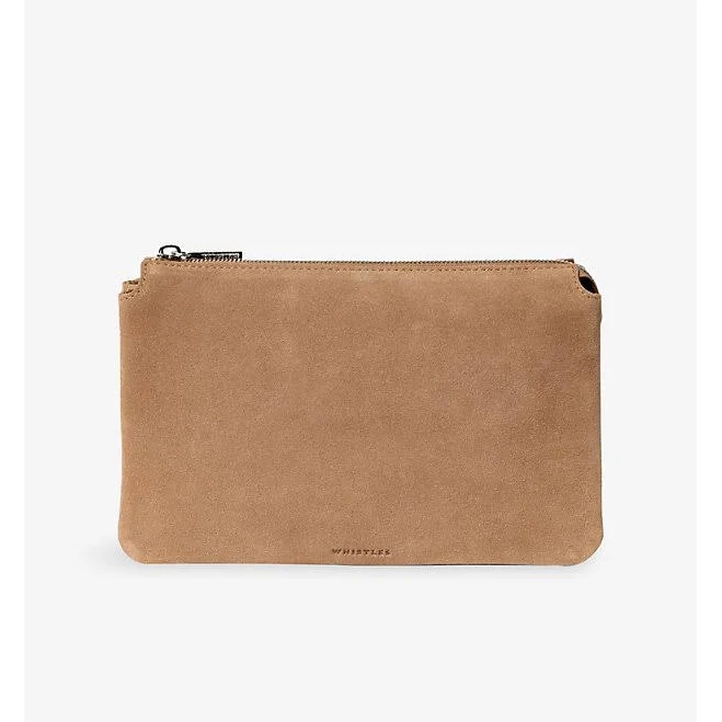 bag Whistles Women's Elita Suede Clutch Selfridges $96
