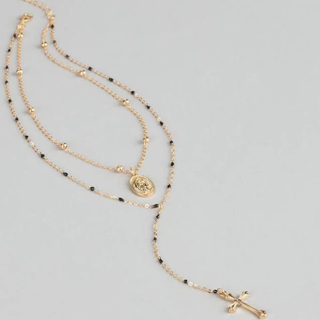 accessory Windsor Divine Duo Layered Charm Necklace Windsor $14.9