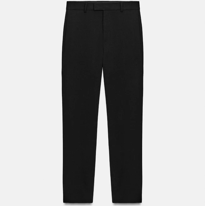 pants Woman Zara Zw Collection Limited Edition Wool Blend Slim Pants Zara USA $129