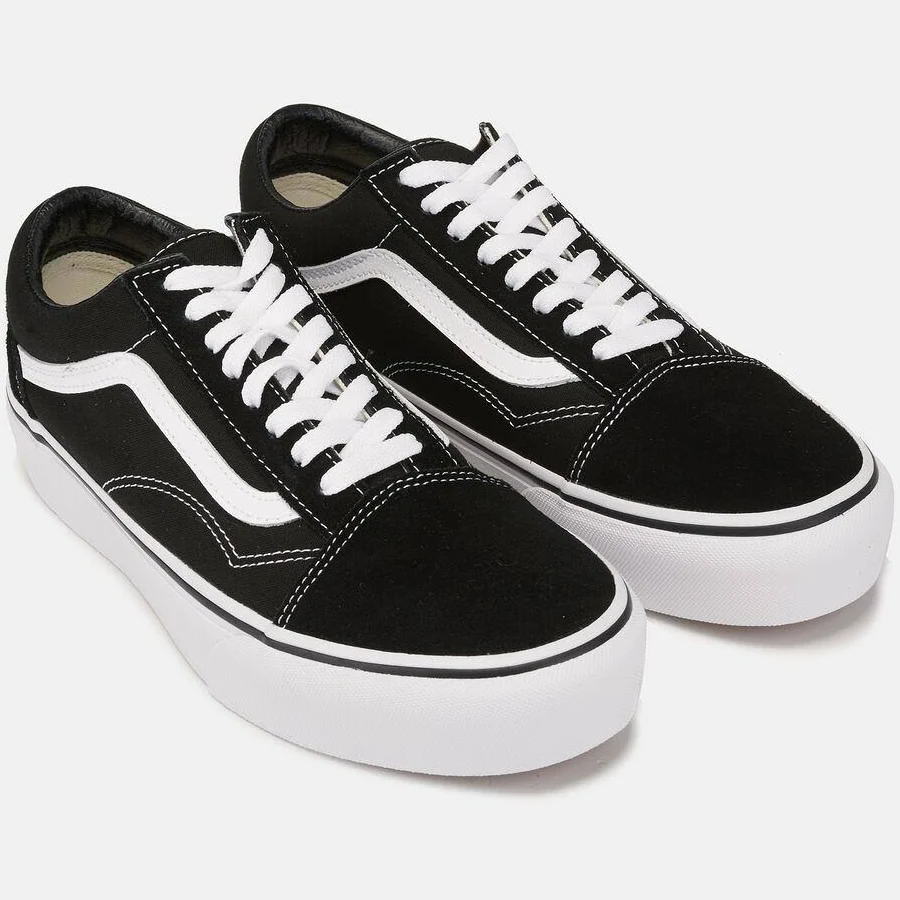 shoes women Vans Old Skool Platform BobsSportsChalet.com $61.75