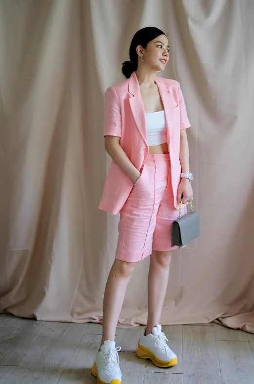 matching set Women's Linen Two Piece Suit Etsy - Seller $88.2