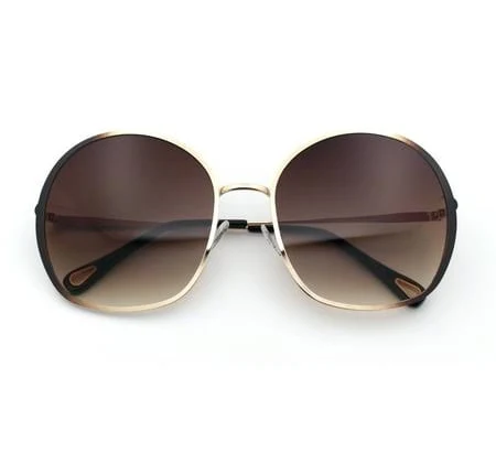 accessory Women's Oversized Round Metal Rim Sunglasses Walmart - SA106 $15.95