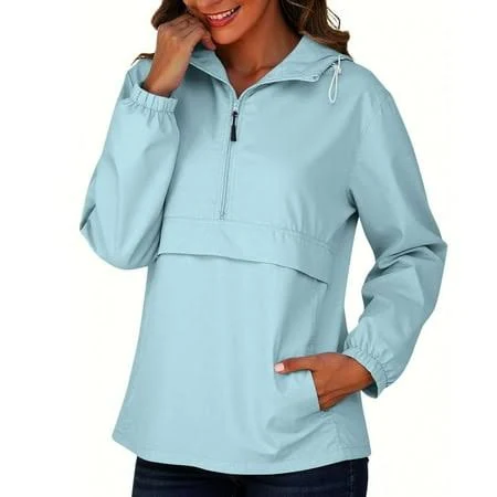 jacket Women's Packable Waterproof Breathable Rain Jacket with Hood Walmart - mgdxox $22.1
