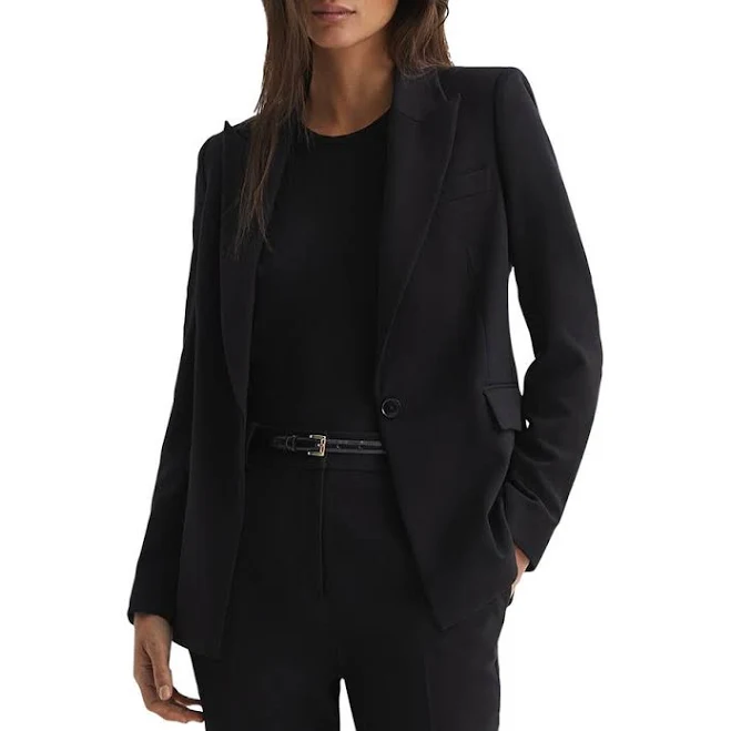 outerwear Womens Reiss Gabi Tailored Single Breasted Suit Blazer Nordstrom $330