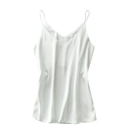 top Women's Satin Camisole Tops Walmart - VISALY $5.19