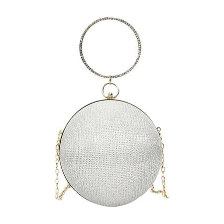 bag Women's Shiny Chain Crossbody Bag Walmart - guo tan $15.99