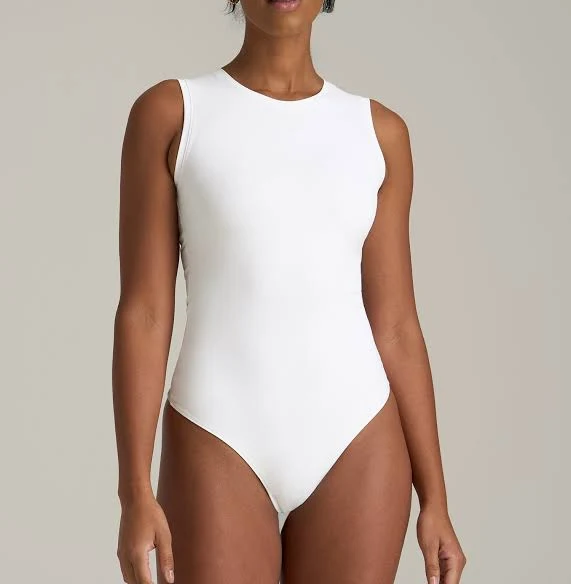 top Women's Sleeveless Crewneck Bodysuit American Tall $23