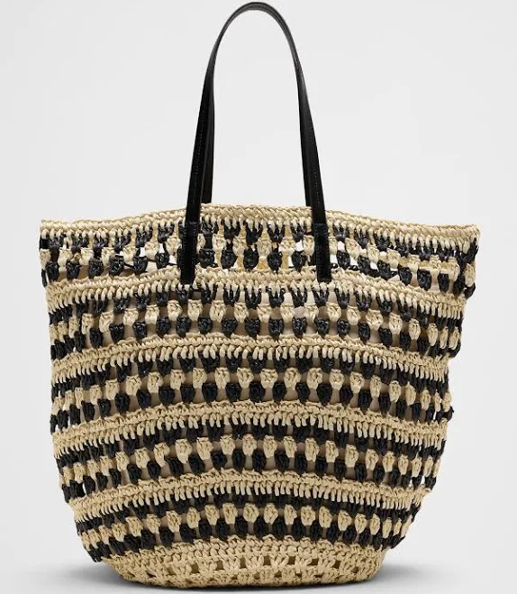 bag Women's Straw Market Tote Banana Republic Factory $75