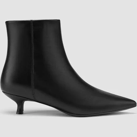 shoes Women's Stylish Kitten Heel Ankle Boots Cider $47.61