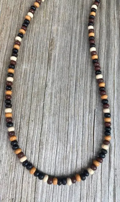 accessory Wood Bead Necklace Etsy - MichelesAManoDesigns $20