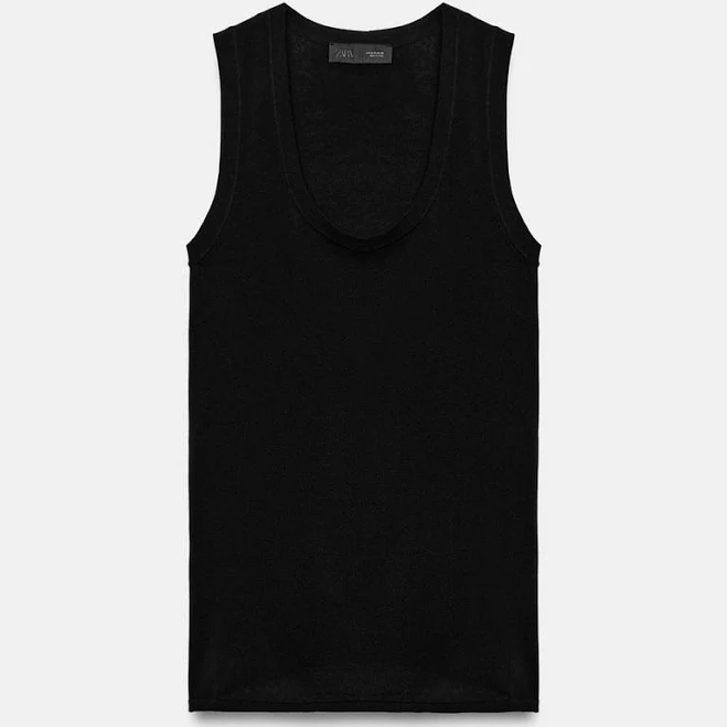 top Zara Extra-Fine Knit Top Zara USA $35.9