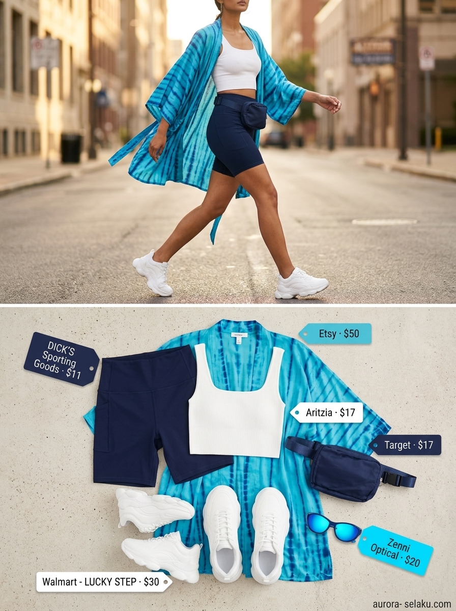 summer kimono outfits for women 2026 outfit idea - fashion styling inspiration
