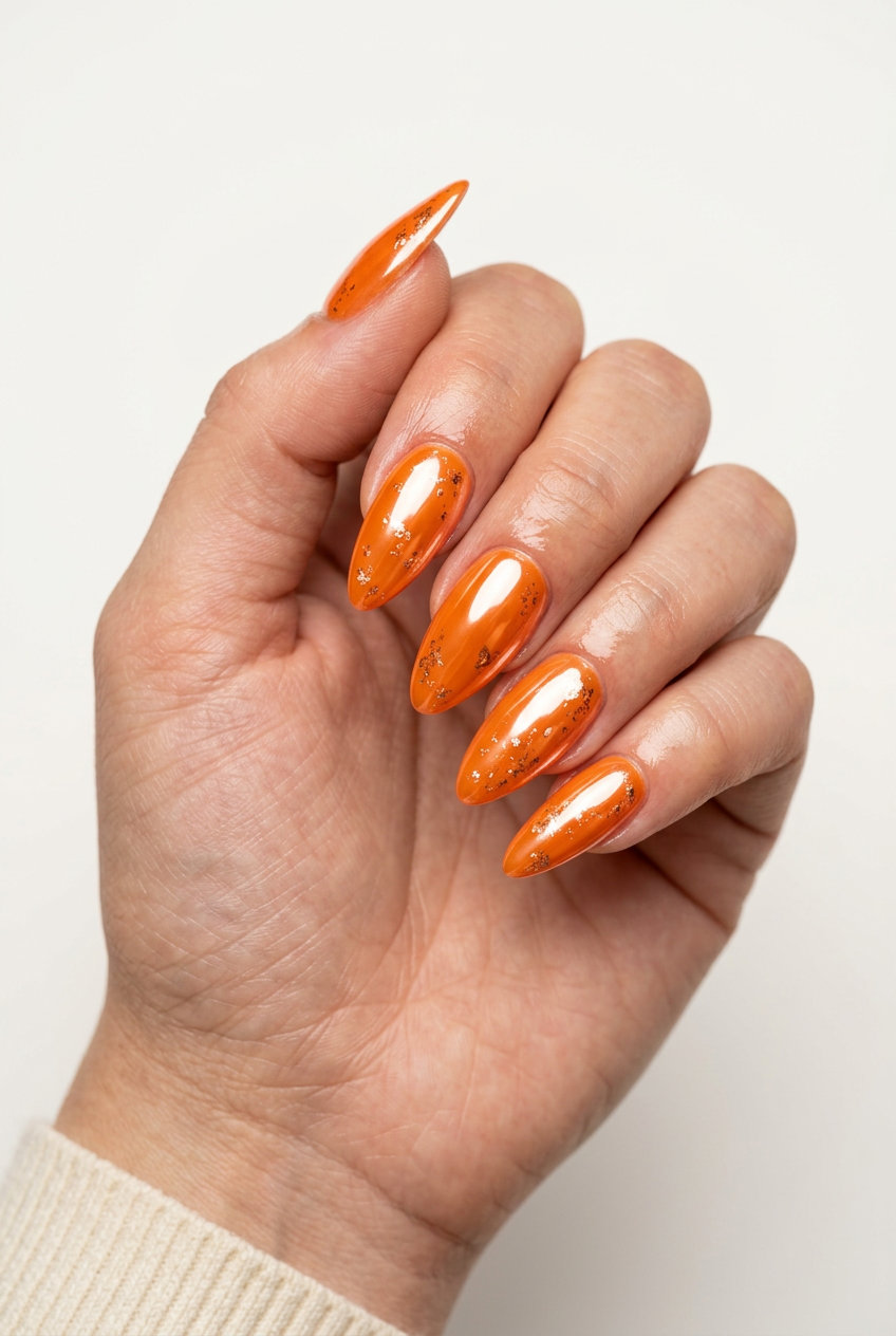 Lavender Aura Dots nails: sheer lavender with pink/peach aura & white dots. Whimsical for casual & festival wear. Light summer nails 2026.