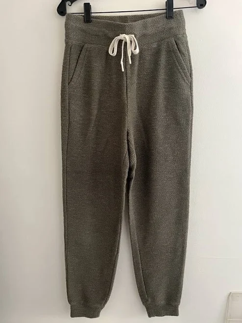 pants Aerie Women Cotton Blend Knit Joggers In Olive Green, Size Small eBay $14.99