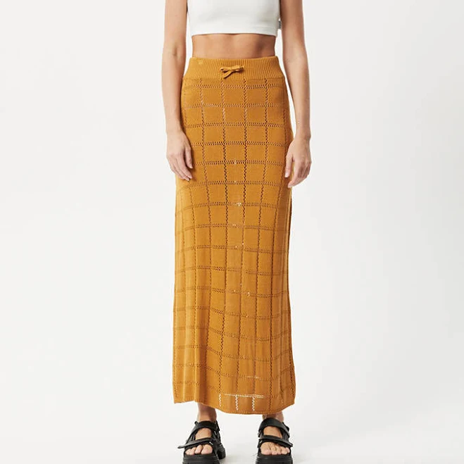 skirt AFENDS Women's Femme Knit Maxi Skirt afends.com $75